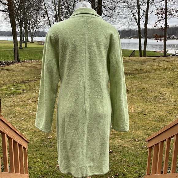 Tribeca Studio VTG long wool sweater jacket M - Picture 4 of 9